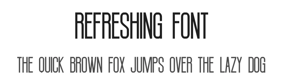 Refreshing Font by Craftedtype — Decorative Font