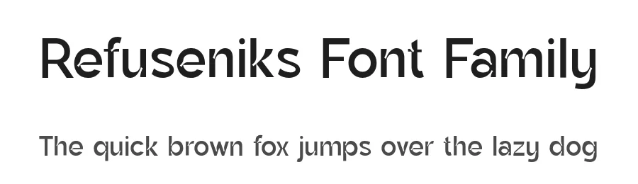 Refuseniks Font Family by UICreative — Decorative Font