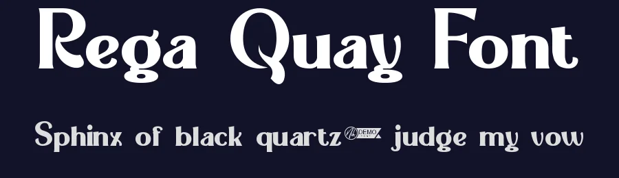 Rega Quay Font by nihstudio — Display Font — thumbnail 2