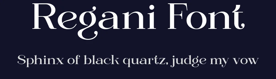 Regani Font by Nexaline — Display Font — thumbnail 2