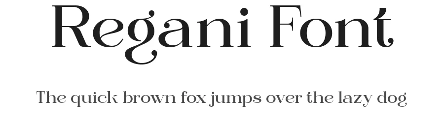 Regani Font by Nexaline — Display Font