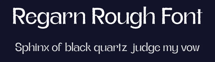 Regarn Rough Font by craftsupplyco — Sans Serif Font — thumbnail 2