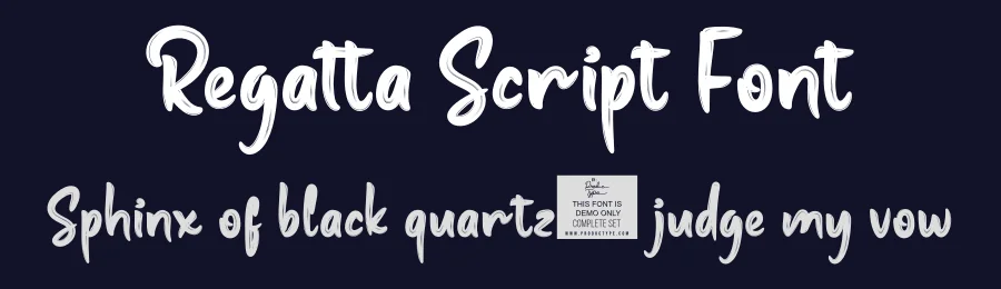 Regatta Script Font by productype — Script Handwritten Font — thumbnail 2