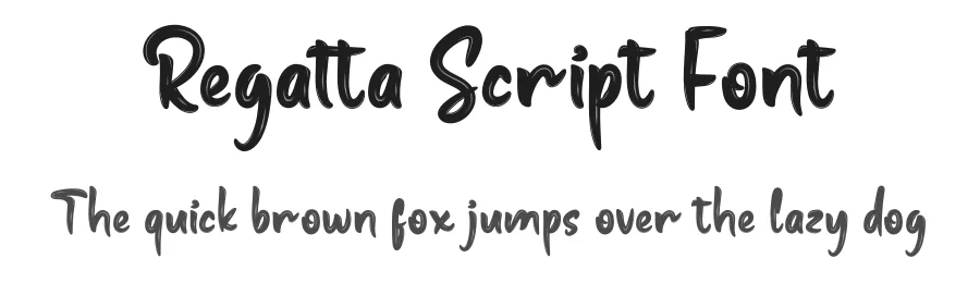 Regatta Script Font by productype — Script Handwritten Font