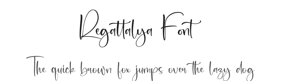 Regattalya Font by perspectype — Script Handwritten Font