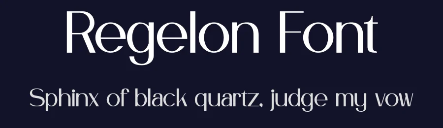 Regelon Font by SlideShoot — Sans Serif Font — thumbnail 2