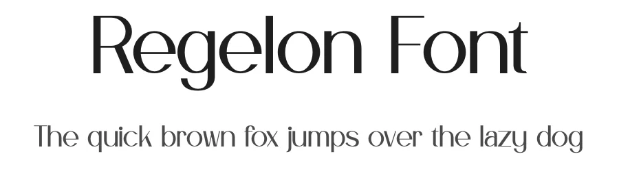 Regelon Font by SlideShoot — Sans Serif Font