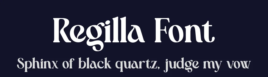 Regilla Font by saemooncreative — Serif Font — thumbnail 2