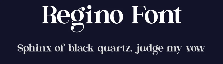 Regino Font by Iqbal Mahesa 25 — Serif Font — thumbnail 2