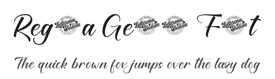 Regita Gestom Font by letterenastudios — Script Handwritten Font
