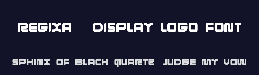 Regixa – Display Logo Font by suhadidesign — Display Font — thumbnail 2