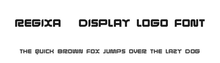Regixa – Display Logo Font by suhadidesign — Display Font