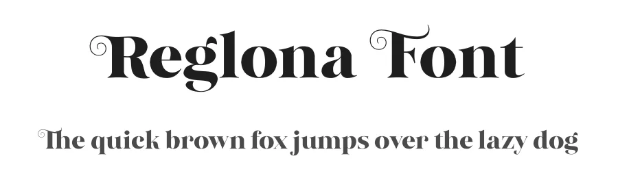 Reglona Font by iqbal habibi — Serif Font