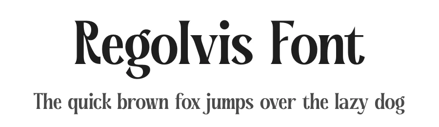 Regolvis Font by timelesstype.co — Serif Font