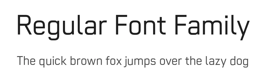Regular Font Family by Binnenland — Sans Serif Font