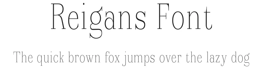 Reigans Font by Mantype Studio — Serif Font