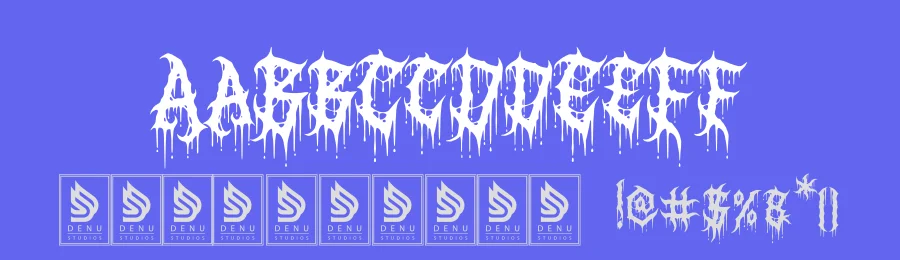 Reign Crimson Font by Denustudios — Blackletter Font — thumbnail 3