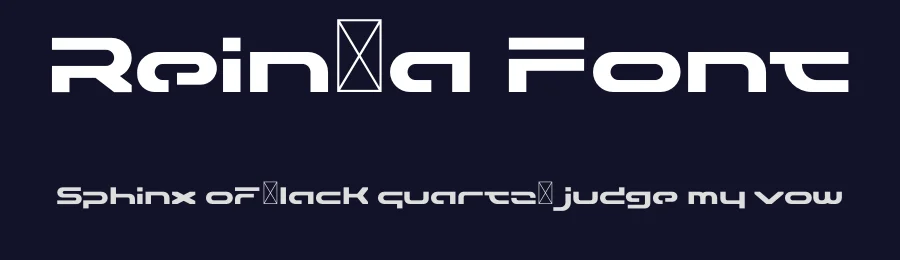 Reinba Font by sentype — Sans Serif Font — thumbnail 2