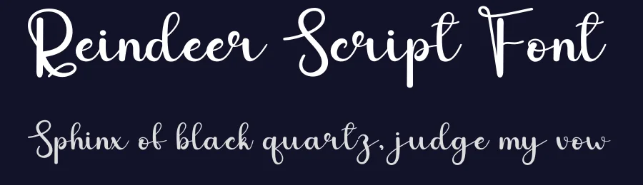 Reindeer Script Font by andikastudio — Script Handwritten Font — thumbnail 2