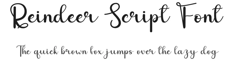 Reindeer Script Font by andikastudio — Script Handwritten Font