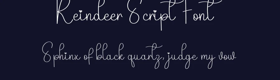Reindeer Script Font by andikastudio — Script Handwritten Font — thumbnail 2