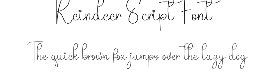 Reindeer Script Font by andikastudio — Script Handwritten Font