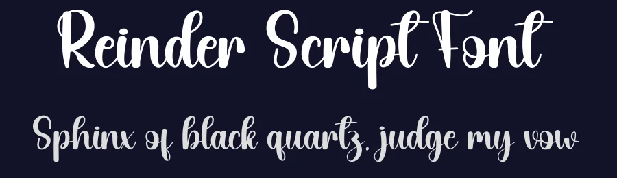 Reinder Script Font by andikastudio — Script Handwritten Font — thumbnail 2