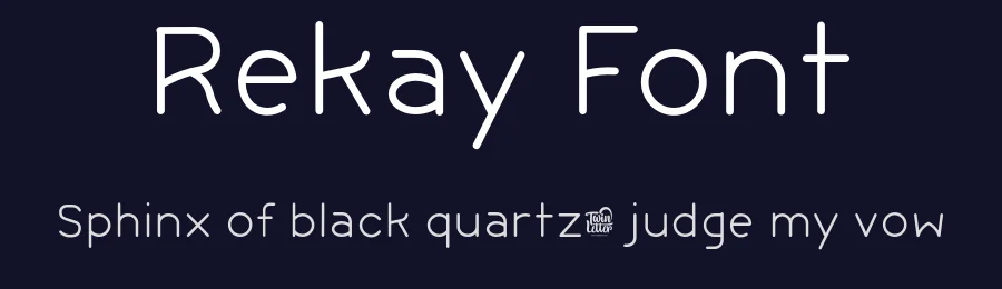 Rekay Font by twinletter — Sans Serif Font — thumbnail 2