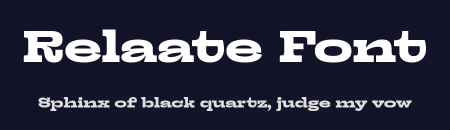 Relaate Font by Alex Slobzheninov — Serif Font — thumbnail 2