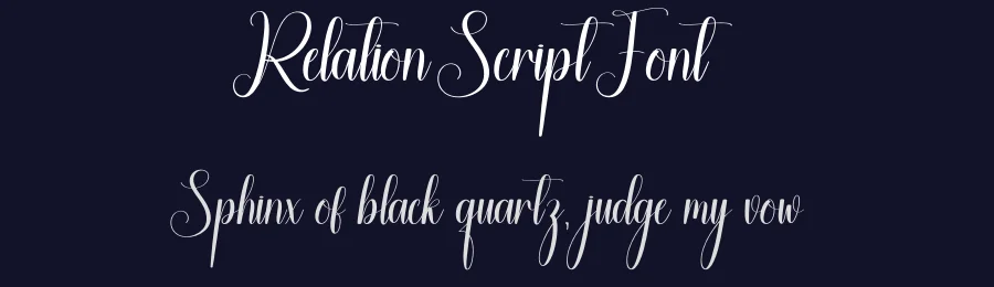 Relation Script Font by creativeletter — Script Handwritten Font — thumbnail 2