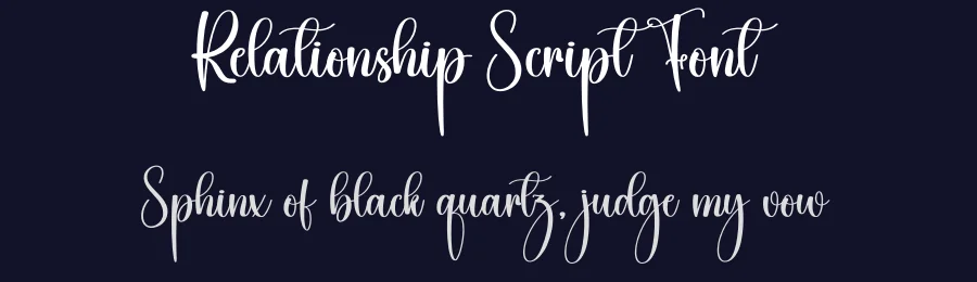 Relationship Script Font by creativeletter — Script Handwritten Font — thumbnail 2