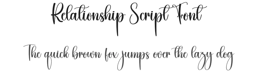 Relationship Script Font by creativeletter — Script Handwritten Font