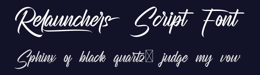 Relaunchers Script Font by nihstudio — Script Handwritten Font — thumbnail 2