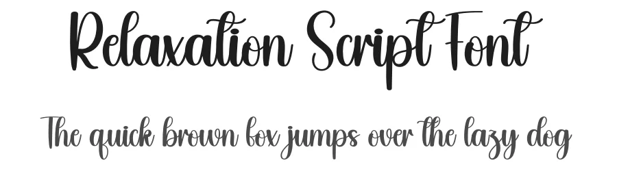 Relaxation Script Font by andikastudio — Script Handwritten Font