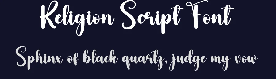 Religion Script Font by creativeletter — Script Handwritten Font — thumbnail 2