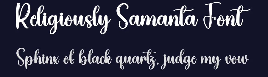 Religiously Samanta Font by creativeletter — Script Handwritten Font — thumbnail 2