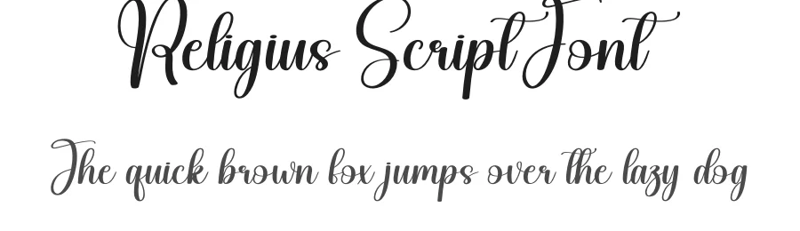 Religius Script Font by andikastudio — Script Handwritten Font