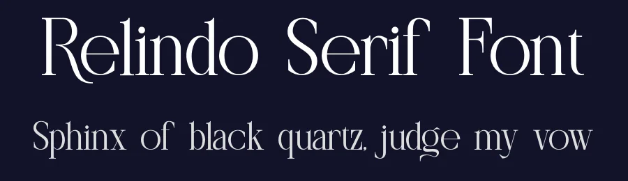 Relindo Serif Font by ErmediaStudio — Serif Font — thumbnail 2