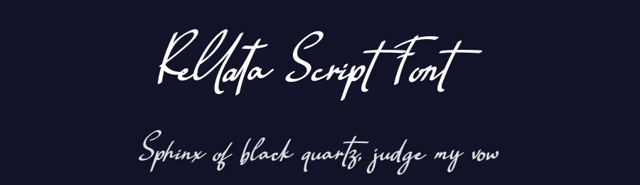 Rellata Script Font by letterenastudios — Script Handwritten Font — thumbnail 2