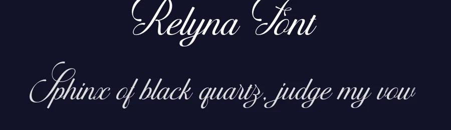Relyna Font by burntilldead — Script Handwritten Font — thumbnail 2