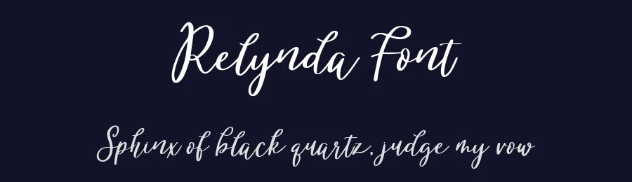 Relynda Font by metafontsy — Script Handwritten Font — thumbnail 2