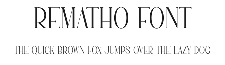 Rematho Font by Storytype — Serif Font