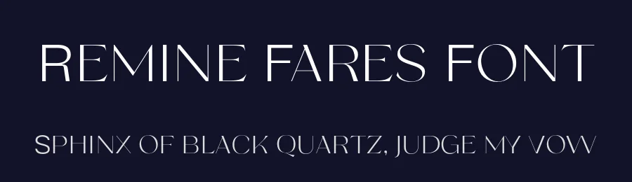 Remine Fares Font by YUKITA CREATIVE — Sans Serif Font — thumbnail 2