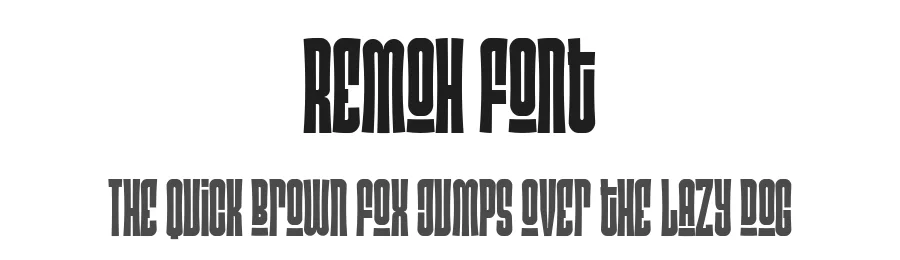 Remoh Font by Linecreative — Display Font