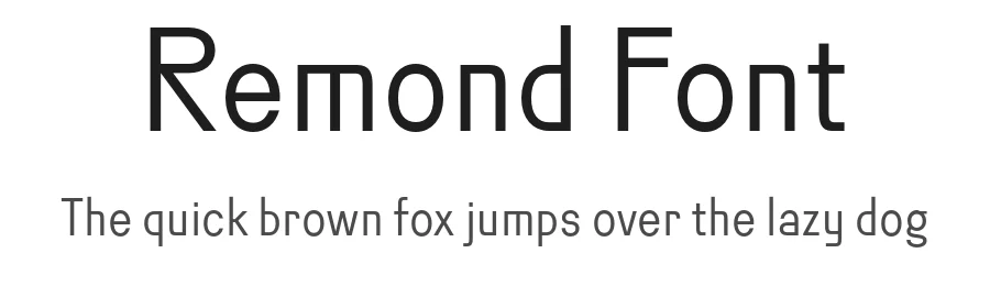 Remond Font by craftsupplyco — Sans Serif Font