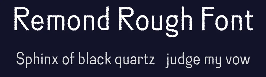 Remond Rough Font by craftsupplyco — Sans Serif Font — thumbnail 2