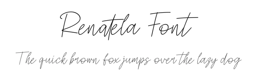 Renatela Font by Funtype — Serif Font