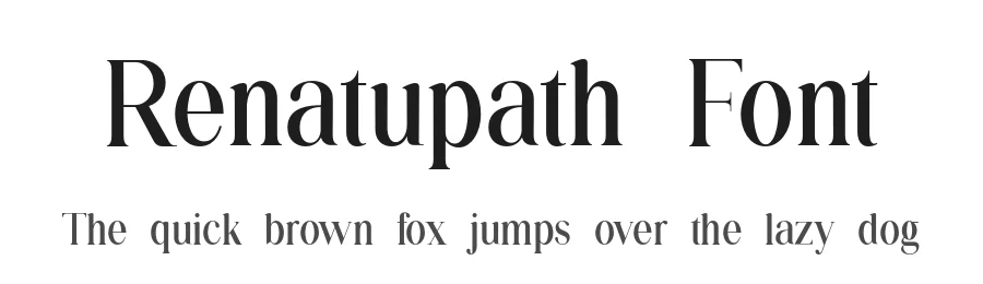 Renatupath Font by UICreative — Serif Font
