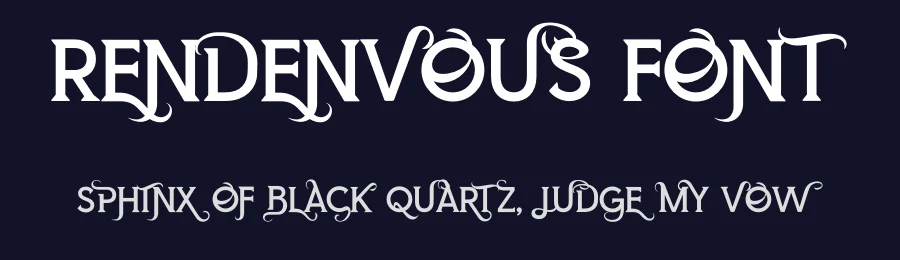 Rendenvous Font by UICreative — Serif Font — thumbnail 2