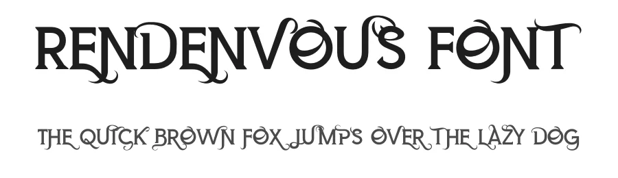 Rendenvous Font by UICreative — Serif Font